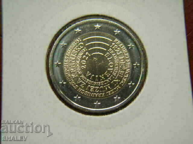 2 euro 2021 Slovenia "Muzei" - Unc (2 euro) with price € 4.89 | 9.56 BGN