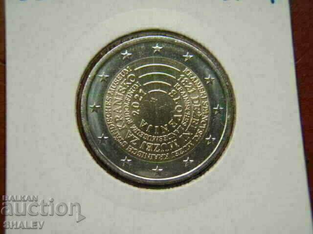 Auction  2 euro 2021 Slovenia "Muzei" - Unc (2 euro)