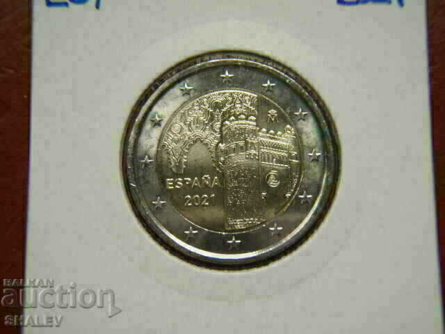 Delivery of 2 euro 2021 Spain "Toledo" /Spain/ - Unc (2 euro) Delivery of 2 euro 2021 Spain "Toledo" /Spain/ - Unc (2 euro)