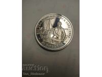 $50 1991 Cook Islands Silver Robert Footlan