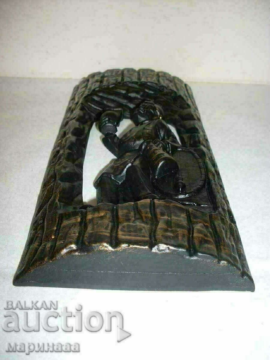 CAST IRON PANEL. GERMANY. 3.232 KG with price 25.00 BGN | € 12.78