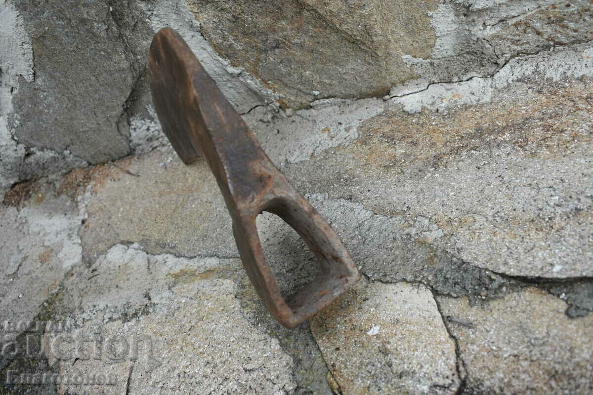Old forged ax with price 55.00 BGN | € 28.12 Old forged ax with price 55.00 BGN | € 28.12