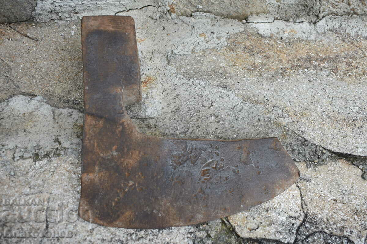Auction Old forged ax Auction Old forged ax