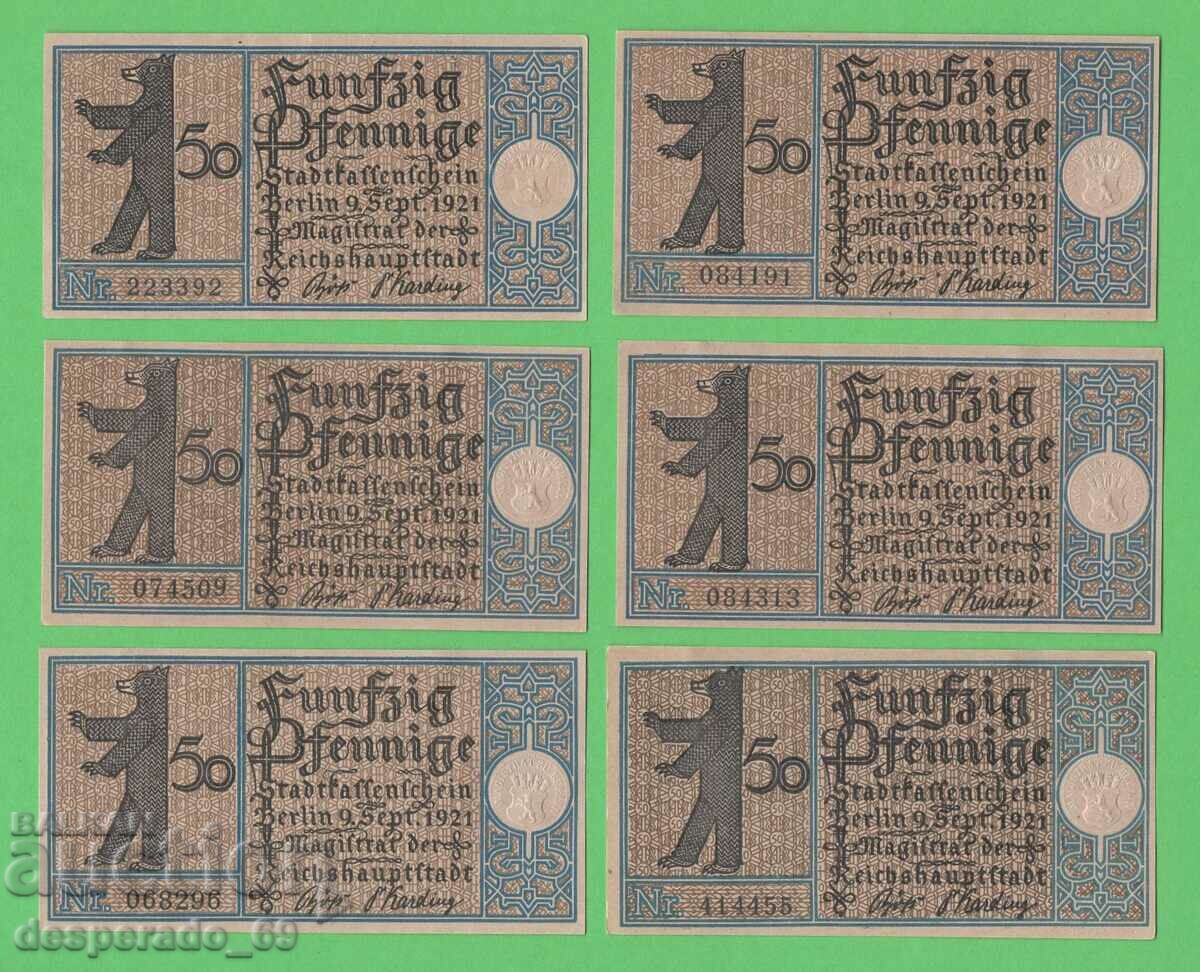 (¯` '• .¸NOTGELD (Berlin) 1921 UNC- -20 banknotes¸. •' ´¯) with price 68.00 BGN | € 34.77 (¯` '• .¸NOTGELD (Berlin) 1921 UNC- -20 banknotes¸. •' ´¯) with price 68.00 BGN | € 34.77