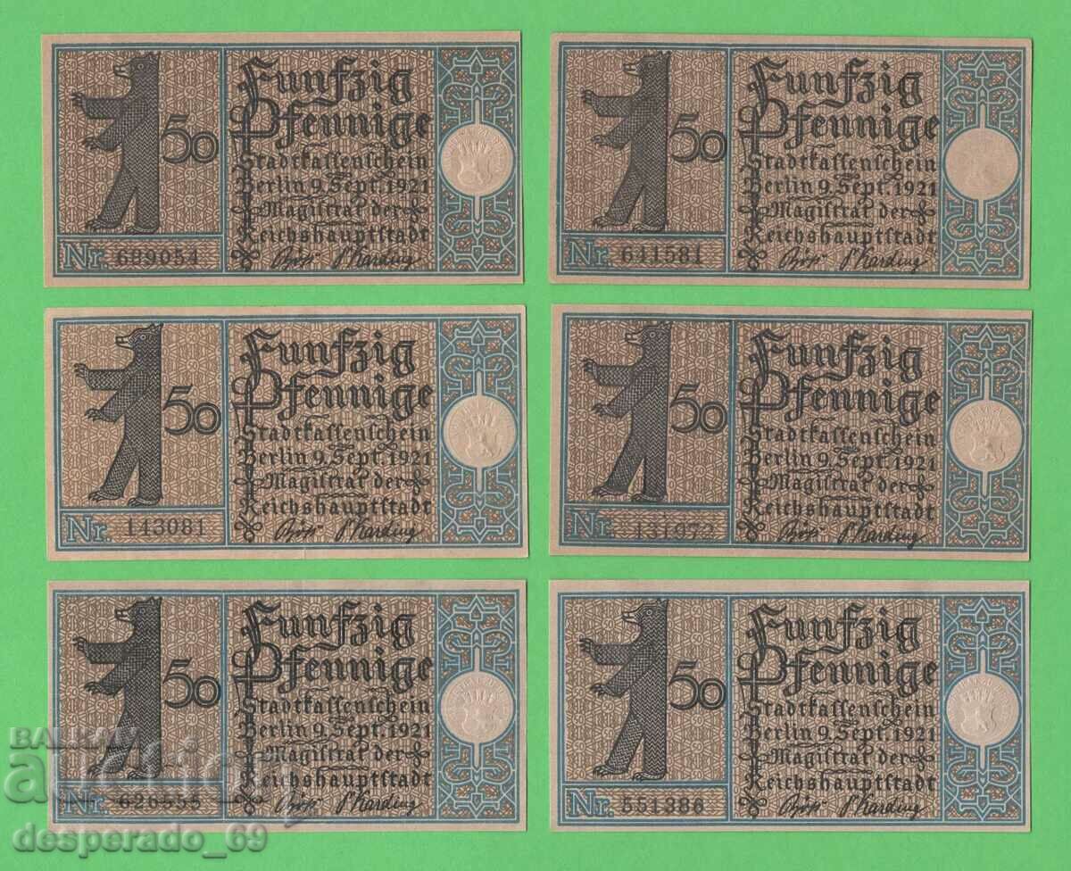 Delivery of (¯` '• .¸NOTGELD (Berlin) 1921 UNC- -20 banknotes¸. •' ´¯) Delivery of (¯` '• .¸NOTGELD (Berlin) 1921 UNC- -20 banknotes¸. •' ´¯)