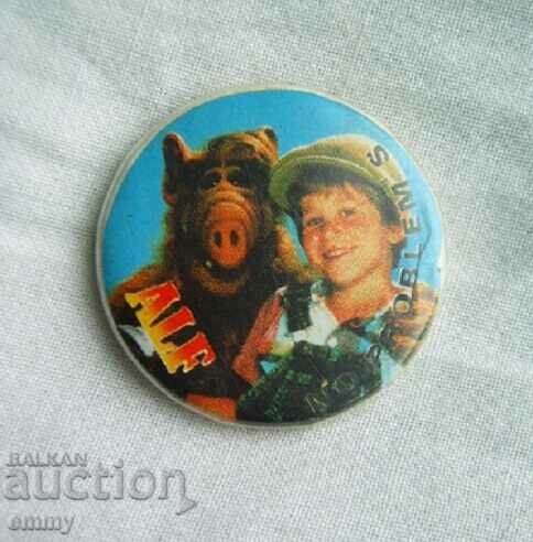 Alf and Brian No Problem Badge