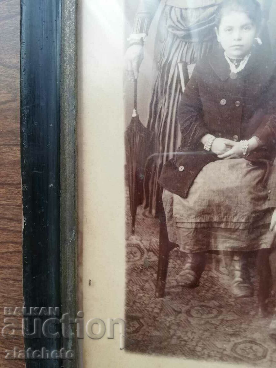 Old photo cardboard - atelier Honoriy Marcolesko, framed - 7 Old photo cardboard - atelier Honoriy Marcolesko, framed - 7