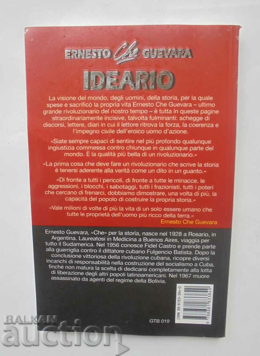 Ideario - Ernesto Che Guevara 1996 Ernesto Che Guevara with price 30.00 BGN | € 15.34 Ideario - Ernesto Che Guevara 1996 Ernesto Che Guevara with price 30.00 BGN | € 15.34