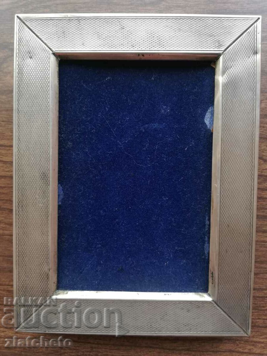 Silver picture frame - Italy, sample 800 with price 110.00 BGN | € 56.24 Silver picture frame - Italy, sample 800 with price 110.00 BGN | € 56.24