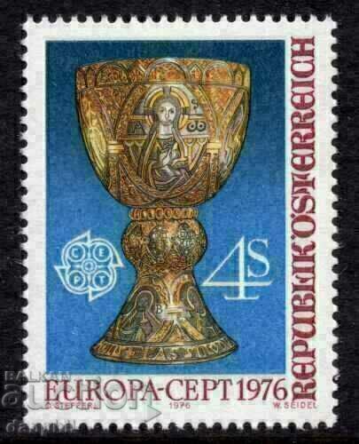 Austria 1976 Europe CEPT (**) clean series, unstamped