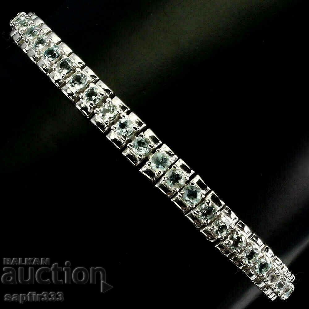 RARE BEAUTIFUL AQUAMARINE UNISEX LUXURY BRACELET with price 780.00 BGN | € 398.81 RARE BEAUTIFUL AQUAMARINE UNISEX LUXURY BRACELET with price 780.00 BGN | € 398.81