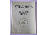 Cartea „Atlasul păcii – Europa de Vest – S. Sergeeva” – 82 pagini.
