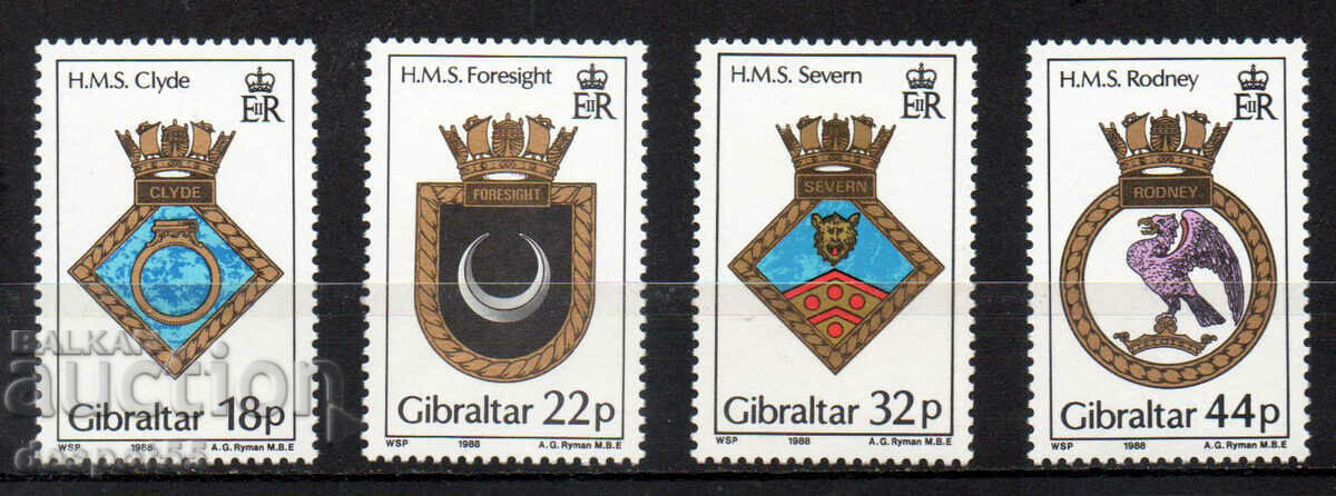 1988. Gibraltar. Marina Regală.