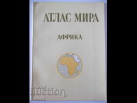Cartea „Atlasul păcii – Africa – M. Svinarenko” – 38 pagini.