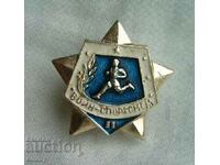 Badge badge Warrior sportsman 2nd degree, on screw