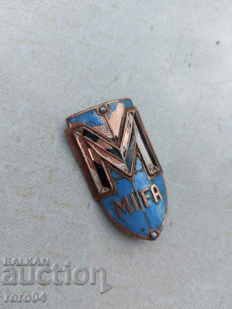 MIFA - MIFA - SIGN - BICYCLE - 6