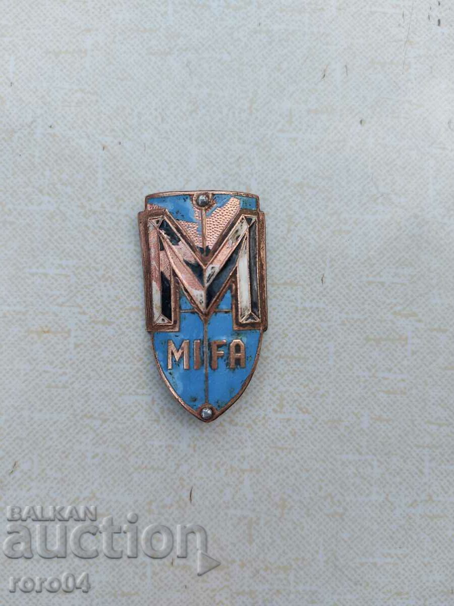 MIFA - MIFA - SIGN - BICYCLE