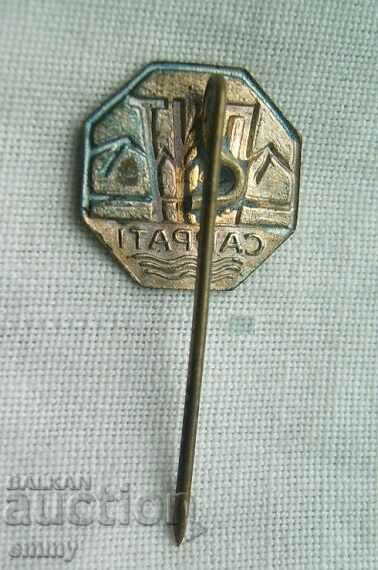 Badge - Carpati Tourist Company, Romania - ONT Carpati with price 2.00 BGN | € 1.02 Badge - Carpati Tourist Company, Romania - ONT Carpati with price 2.00 BGN | € 1.02