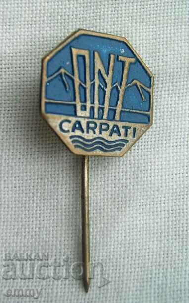 Badge - Carpati Tourist Company, Romania - ONT Carpati