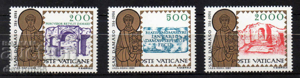 1984. The Vatican. The 1600th anniversary of the death of Damasus I.