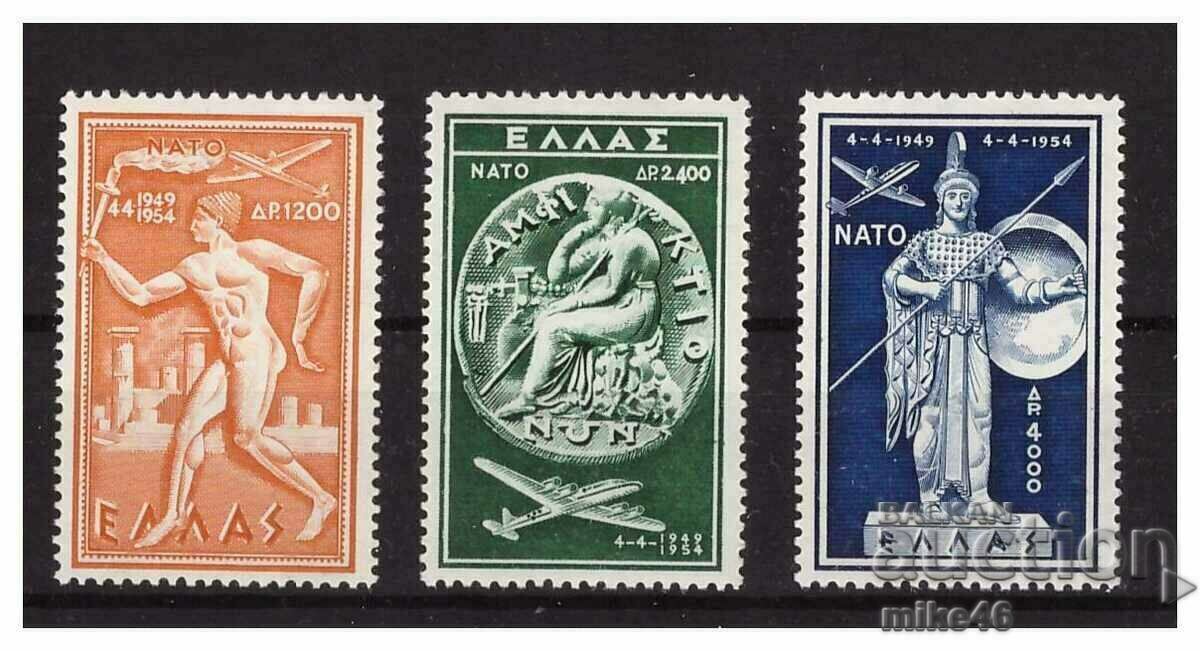 ГЪРЦИЯ 1954 Членство в НАТО 5 г., Михел 120 Е