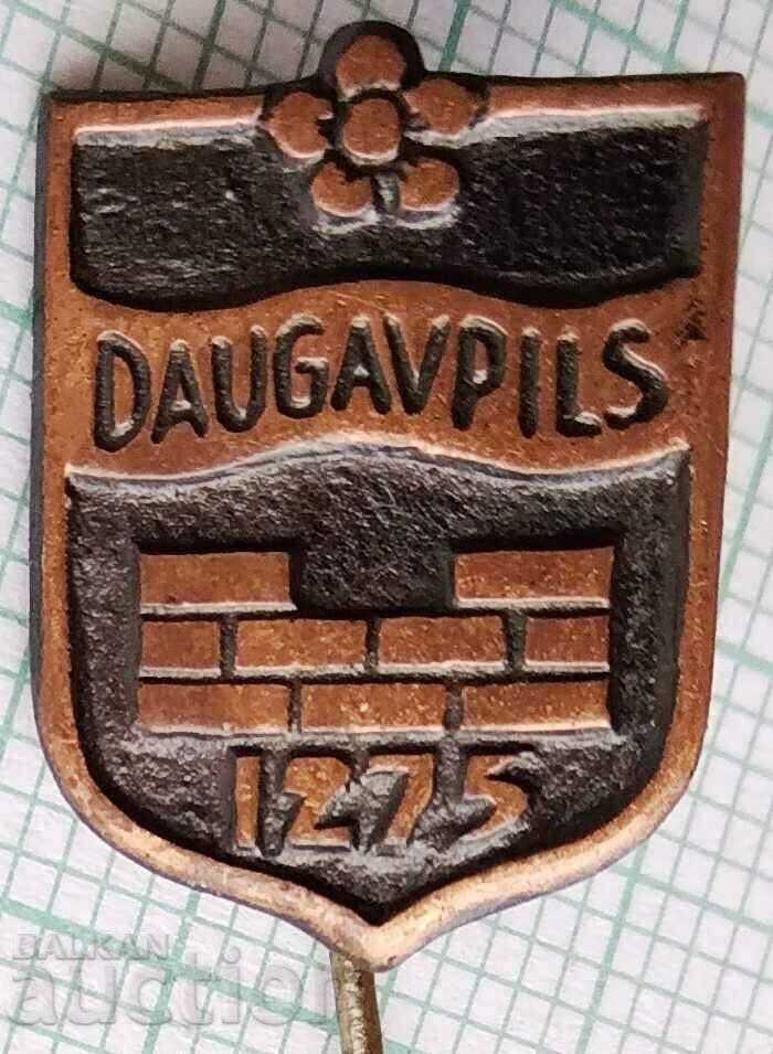 13030 Badge - coat of arms of the city of Daugavpils Latvia