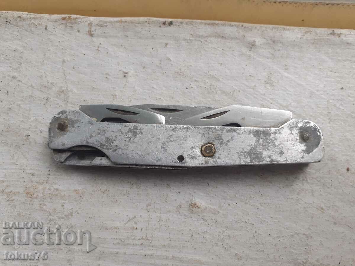 Παλιό συλλεκτικό μαχαίρι τσέπης μαχαίρι από ανοξείδωτο ατσάλι