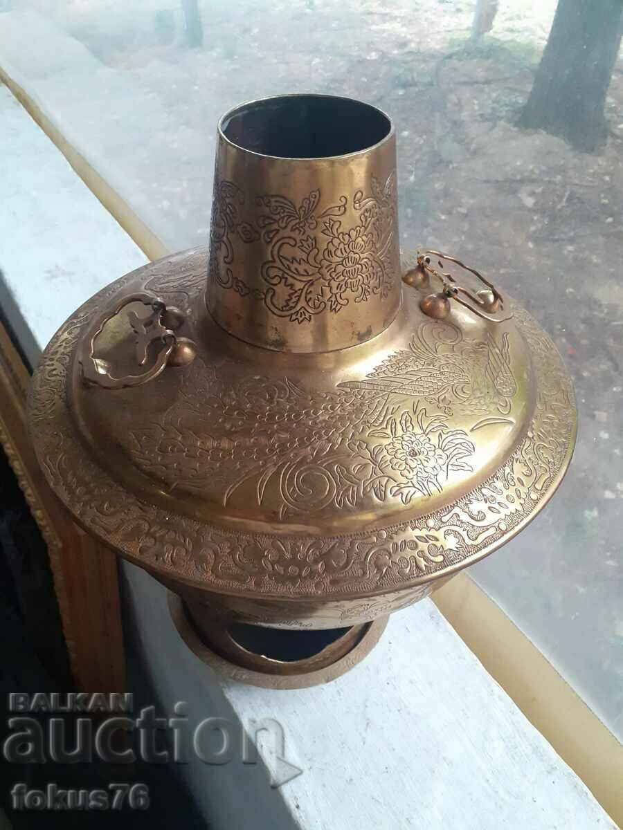 Great old brass brazier stove with price 390.00 BGN | € 199.40 Great old brass brazier stove with price 390.00 BGN | € 199.40