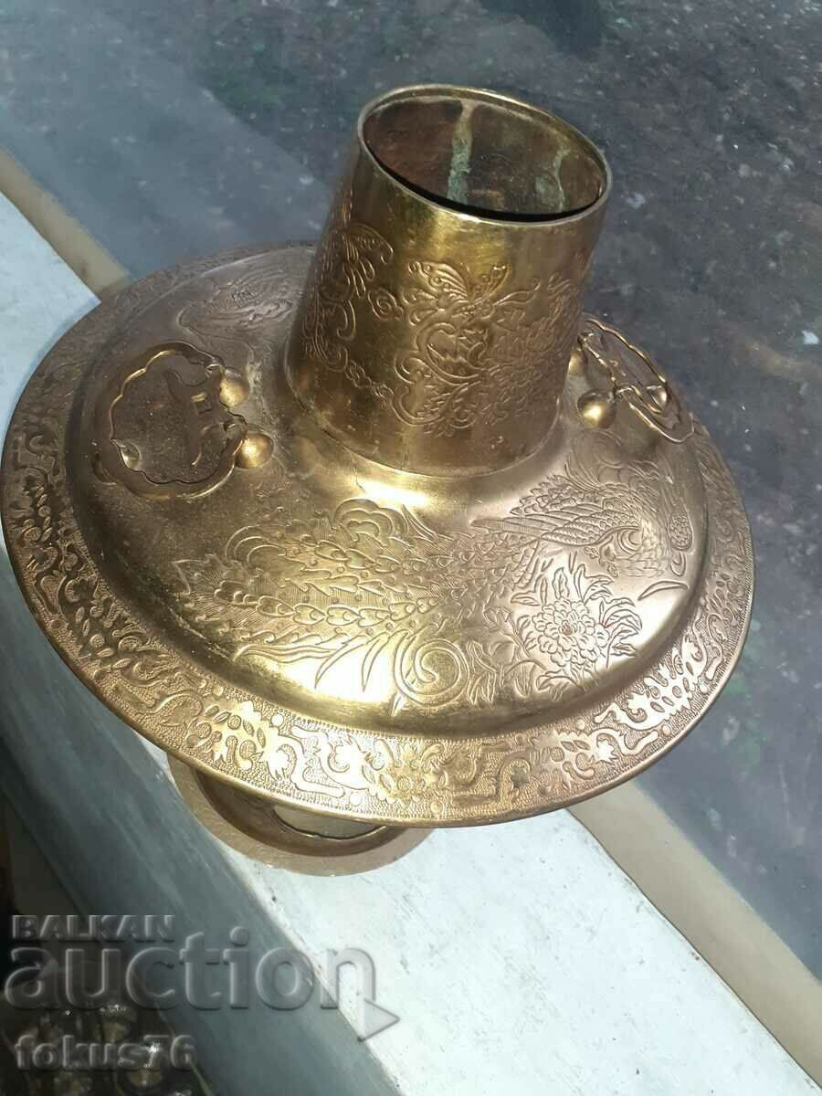 Delivery of Great old brass brazier stove Delivery of Great old brass brazier stove