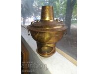 Great old brass brazier stove