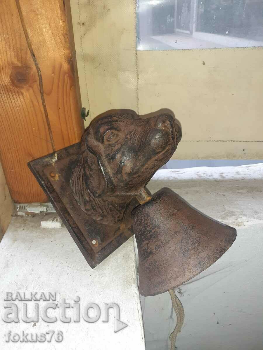 Unique cast iron door or gate bell dog with price 229.00 BGN | € 117.09 Unique cast iron door or gate bell dog with price 229.00 BGN | € 117.09