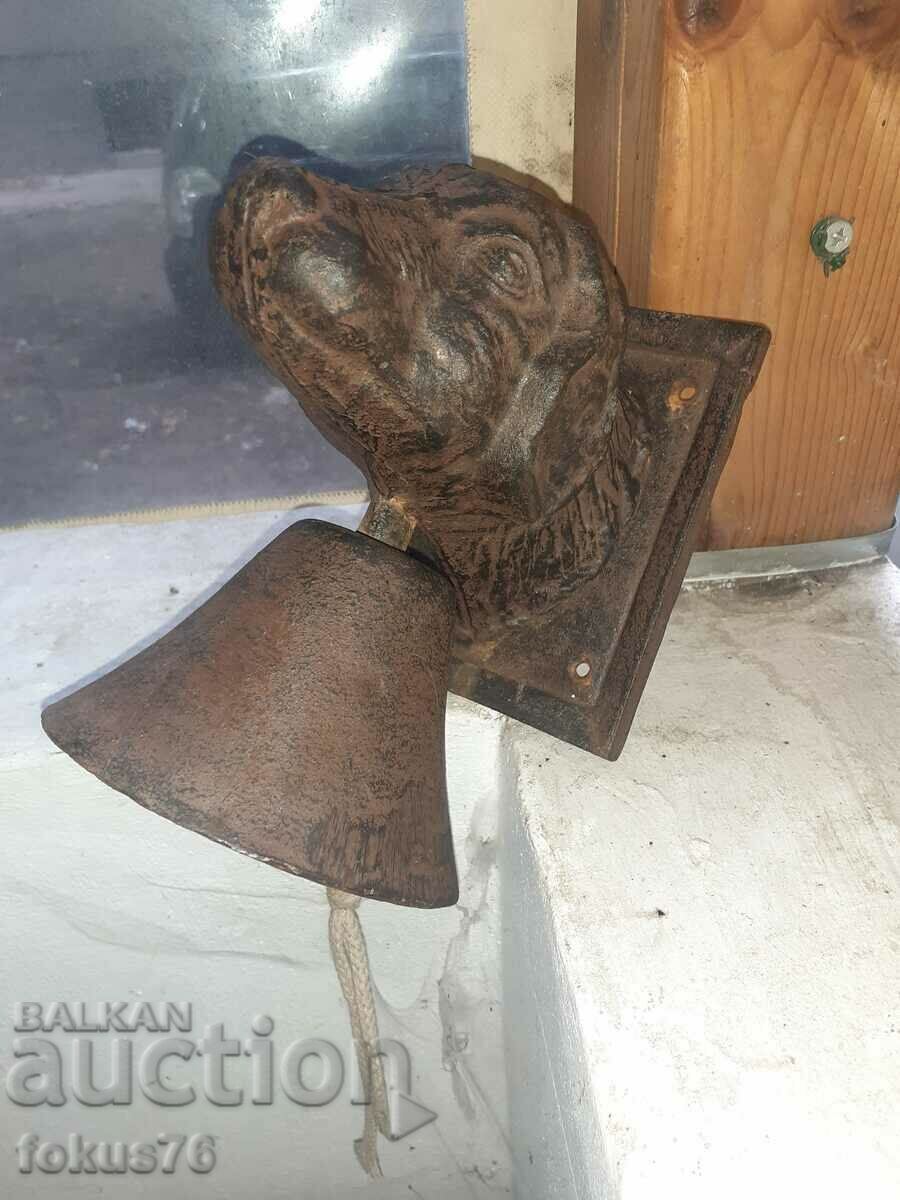 Delivery of Unique cast iron door or gate bell dog Delivery of Unique cast iron door or gate bell dog