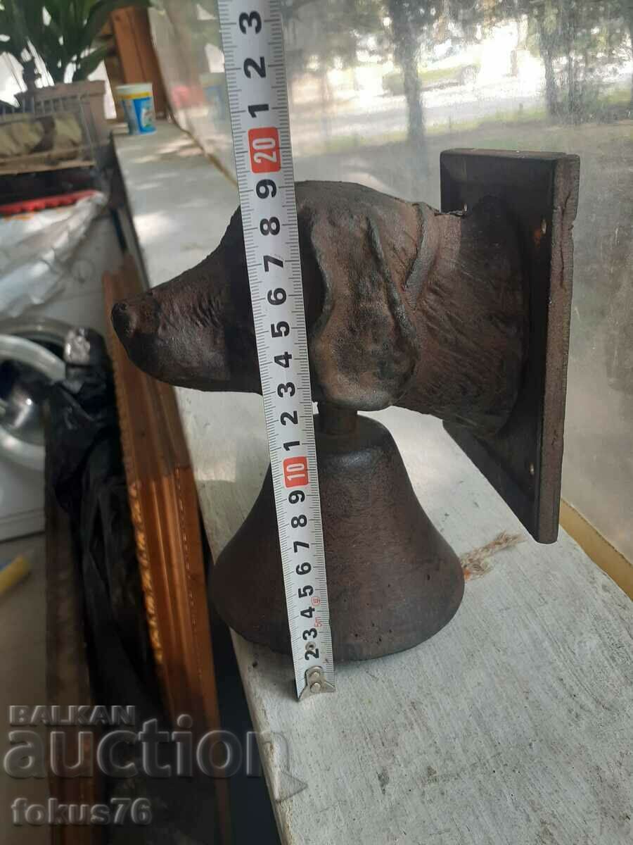 Unique cast iron door or gate bell dog - 7 Unique cast iron door or gate bell dog - 7