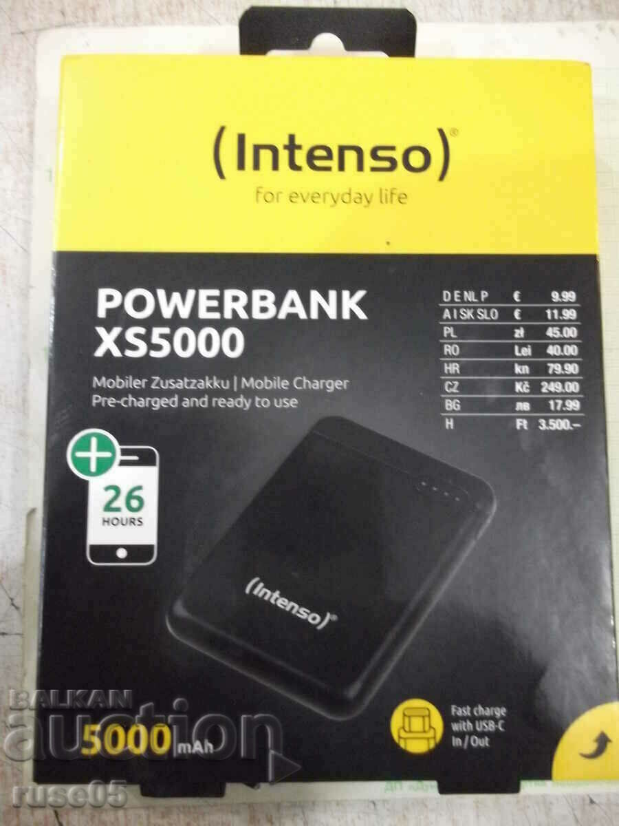 External battery "Powerbank / XS5000" with LED display new