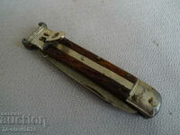 Old HUNTING AUTOMATIC FOLDING KNIFE -SOLINGEN