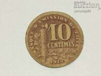 France 0.10 franc 1915 Lille (OR)