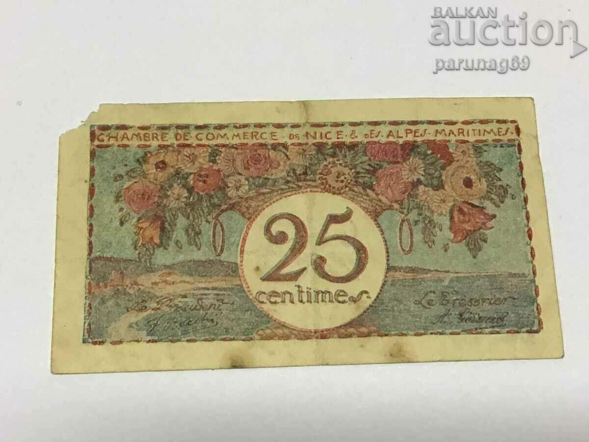 Франция 0,25 франк 1918 Nice Франция 0,25 франк 1918 Nice