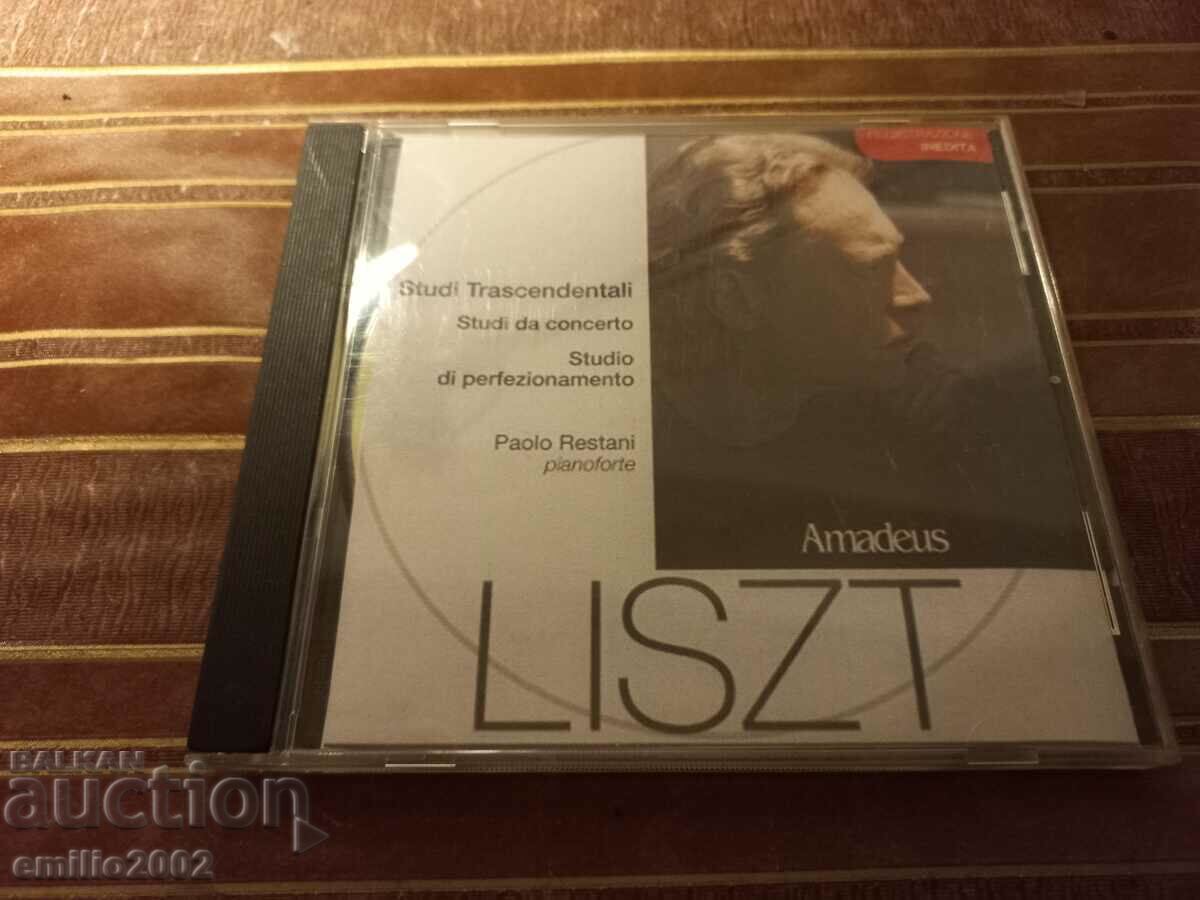 CD audio Ferenc Liszt