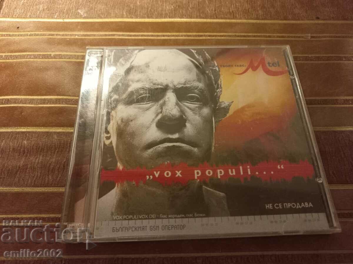 Аудио CD Vox populi