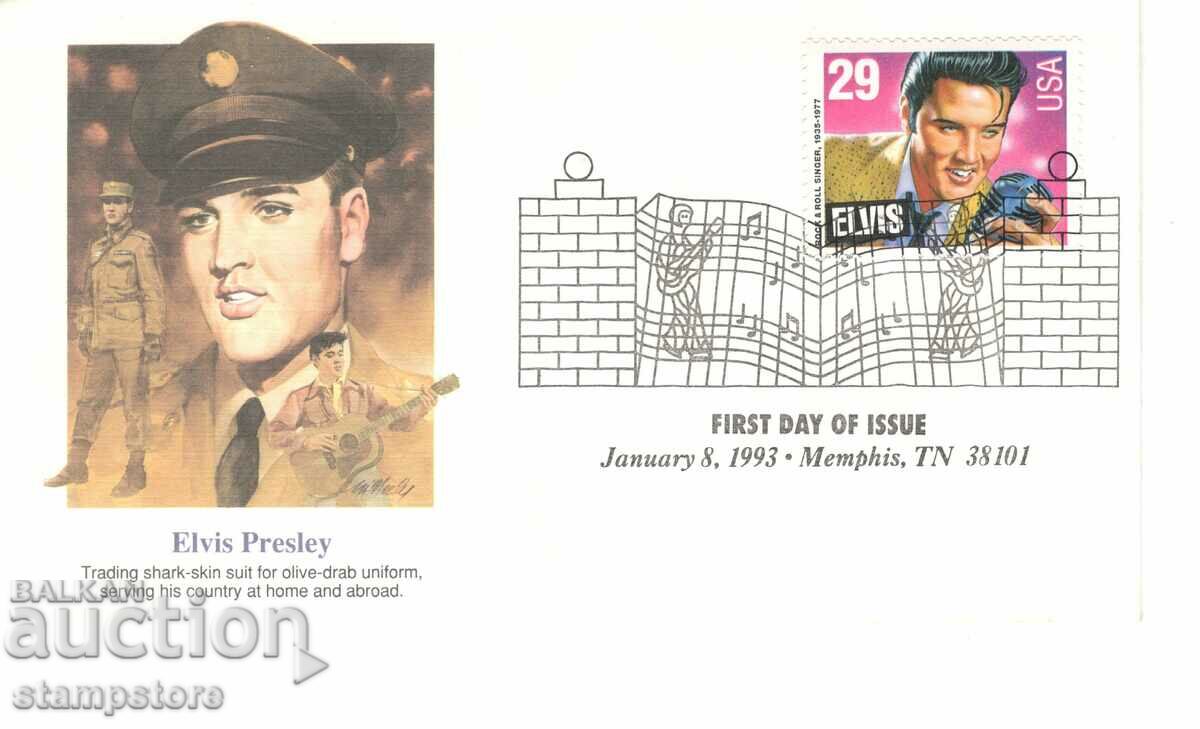 Elvis Presley - FDC ΗΠΑ