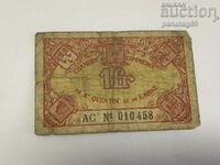 Franța 1 franc 1925 St Quentin (OR)