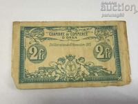 Франция 2 франка 1915  - D’ ORAN  (OR)