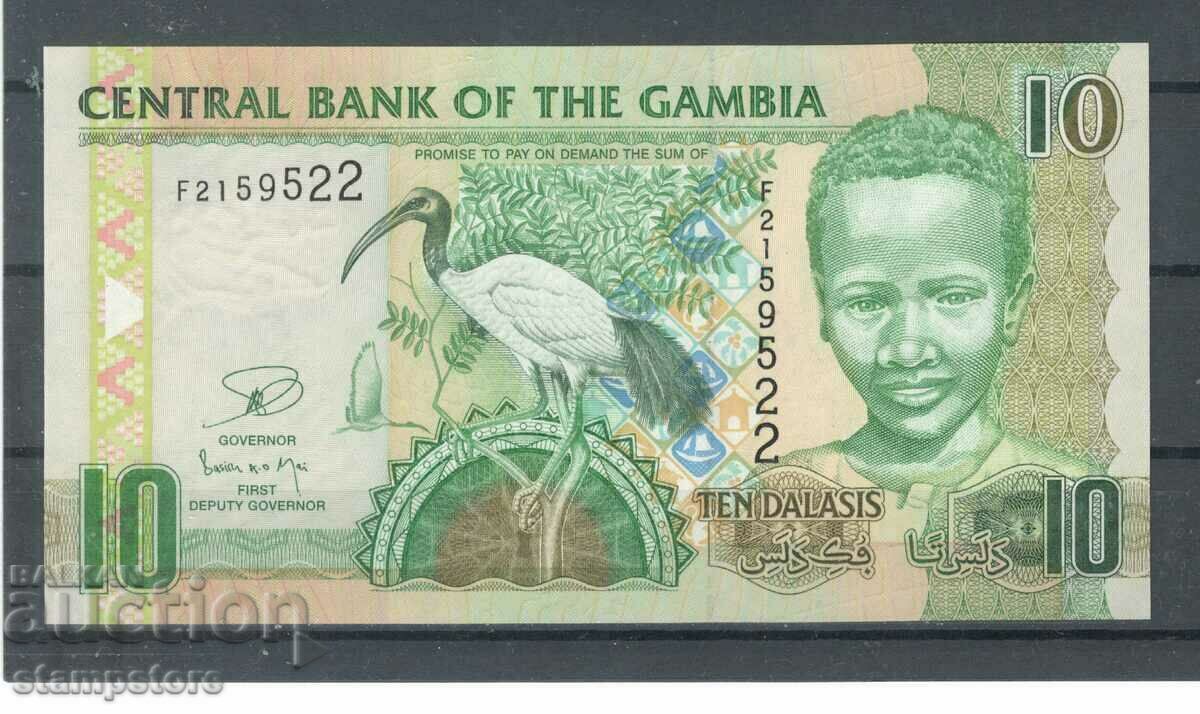 Гамбия 10 даласи 2006 г