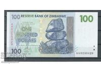 Зимбабве 2007 г - 100 долара