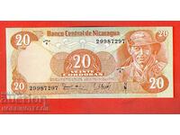 NICARAGUA NICARAGUA 20 Cordoba 1978 NOVA UNC