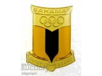 OLYMPIC BADGE-BAHAMAS-OLYMPIC COMMITTEE