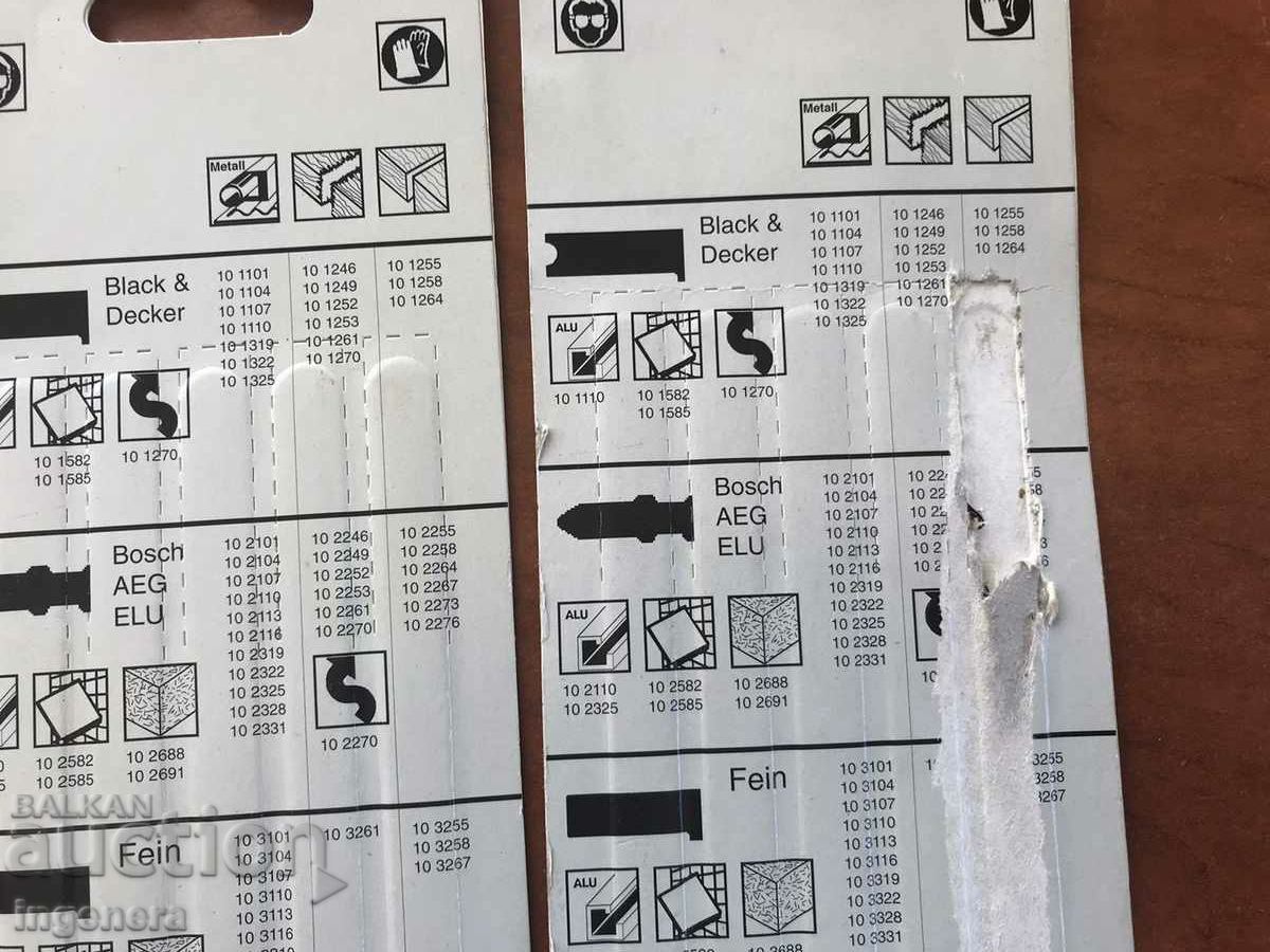 JIG SAW KNIFE "GEMATIC"-FOR FEIN-14 BR NEW - 5