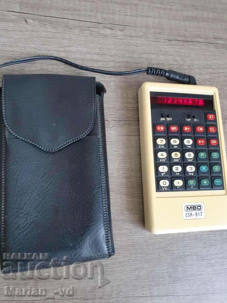 Old collectible Christmas tree MBO ESR-817 - 5