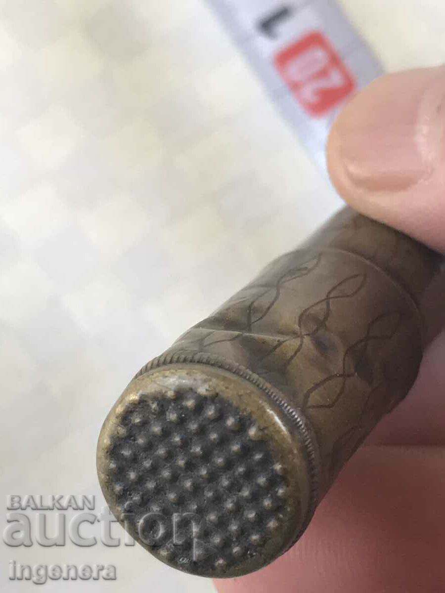 КУТИЯ КАЛЪФ МЕСИНГ СТАРИННА с цена 20.00 лв. | € 10.23