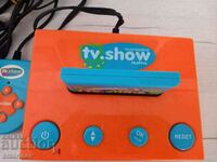 Electronic television game console